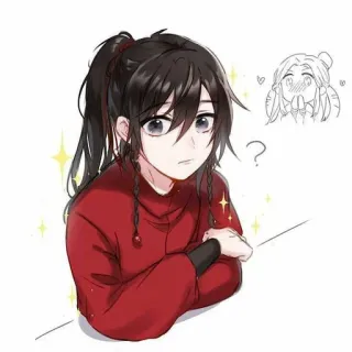✨ 动漫, 卡通, 角色, 插画, 艺术, 绘画 whatsapp sticker