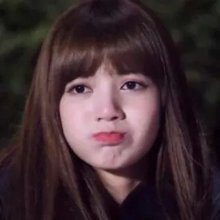 🥺 Lisa persoon, meisje, vrouw, beroemdheid, zanger, kpop whatsapp sticker