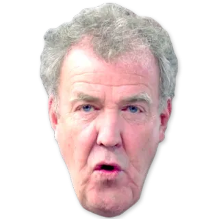 😠 Jeremy Clarkson télé, présentateur, top gear, jeremy clarkson, automobile whatsapp sticker