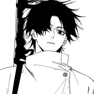 😕 Yuta Okkotsu Jujutsu Kaisen anime, manga, character, jujutsu kaisen, yuta okkotsu telegram sticker