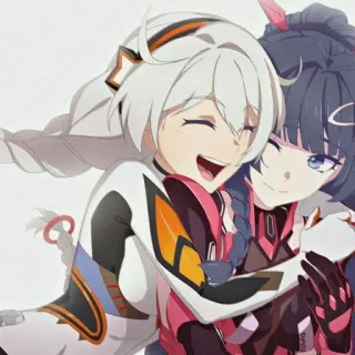 ❤️ Anime, Personages, Vriendschap, Kunst, Schattig whatsapp sticker