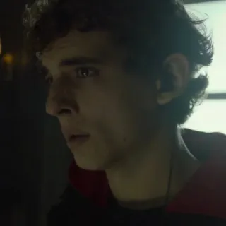 😐 Rio Money Heist la casa de papel, rio, personnage, netflix, série tv telegram sticker
