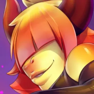🌑 фэнтези, монстр, существо, портрет, иллюстрация, мультфильм telegram sticker