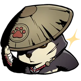 😼 cachorro, animal, chapéu, adesivo telegram sticker