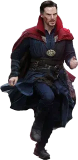 🏃‍♂ Doctor Strange marvel, super-héros, sorcier, magie telegram sticker