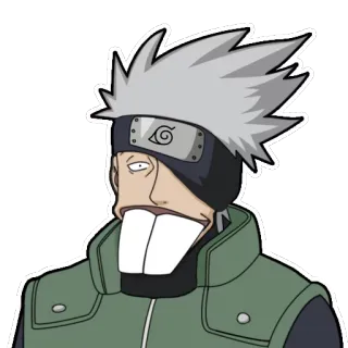 Hatake Kakashi whatsapp stickers