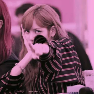 💕 Lisa (BLACKPINK) lisa, blackpink, kpop, ca sĩ, người nổi tiếng telegram sticker