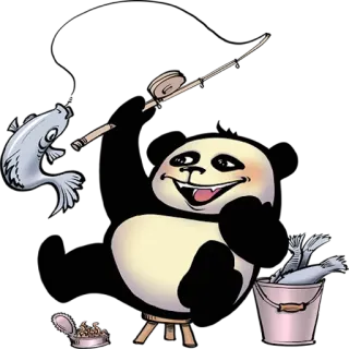 Funny Panda - @StickerManya telegram stickers