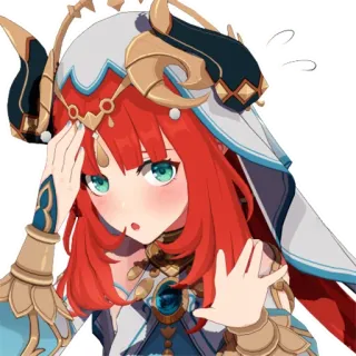 🤭 Anime, Garota, Personagem, Bonito, Ilustração telegram sticker