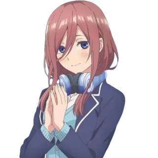 Nakano Miku (@xToxico01) telegram stickers
