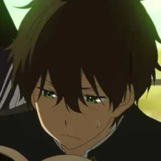 ➖ Anime, Menino, Personagem, Retrato whatsapp sticker