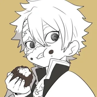 😋 Anime, Cartone animato, Snack, Mangiare telegram sticker