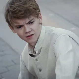 👤 Newt The Maze Runner Newt, Thomas Brodie-Sangster, Le Labyrinthe, Film, Personnage telegram sticker