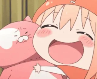 😍 Animé, Dessin animé, Mignon, Joyeux, Kawaii whatsapp sticker