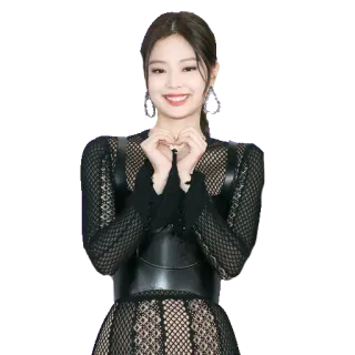 ❤️ Jennie Kim K-pop, Idool, BLACKPINK, Jennie, Zangeres, Beroemdheid, Vrouw telegram sticker