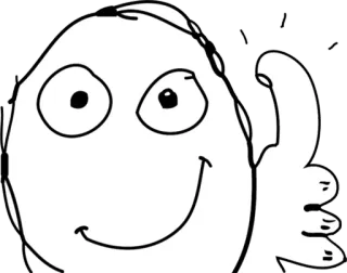 👍 Meme, Joinha, Internet, Ok telegram sticker