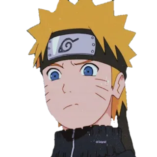 😞 Naruto Naruto, Anime, Manga, Ninja, Kreskówka telegram sticker