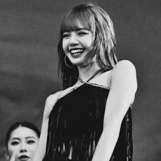 🤍 Lisa リサ, Blackpink, 歌手, K-pop, 女の子, 女性, アイドル, ダンサー whatsapp sticker