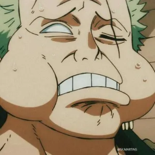 🌽 Zoro One Piece anime, one piece, zoro, funny, character, manga telegram sticker