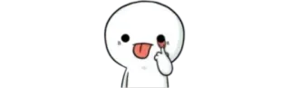 ✨ dito medio, offensivo, cartone animato, gesto telegram sticker