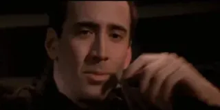 🥃 Nicolas Cage actor, celebrity, movie, meme, face telegram sticker