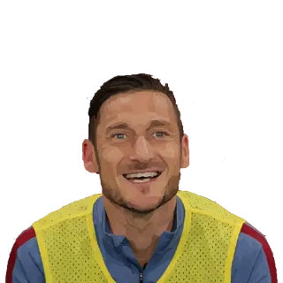 😬 Francesco Totti футбол, футбол, спортсмен, Тотти, Рим telegram sticker