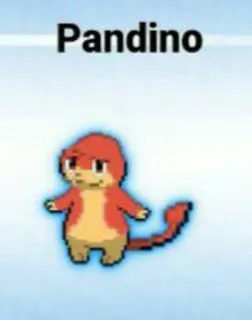 🆘 Pandino karakter, imut, seni digital, Pandino, binatang, makhluk telegram sticker