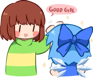 ☺️ GOOD GIRL аниме, манга, милый, душевный telegram sticker