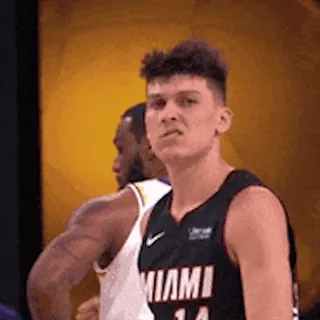 ๐ผ Tyler Herro bola basket, NBA, pemain, olahraga telegram sticker