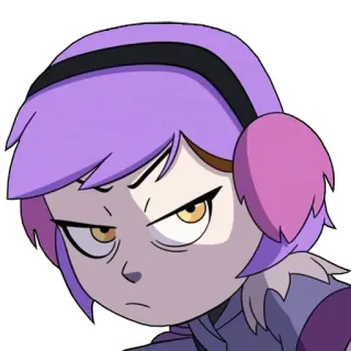 😠 Amity Blight The Owl House cartoon, animated, character, amity blight, the owl house telegram sticker
