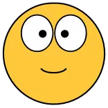☺️ Smiley, Emoji, Blij, Gezicht, Geel telegram sticker