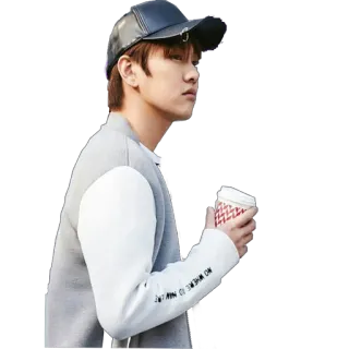 🥃 NO WHERE IS MY WAY person, man, coffee, casual, hat telegram sticker