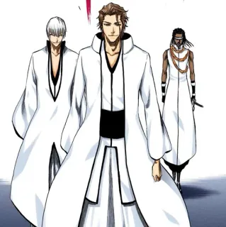 🧬 Aizen Bleach 애니메이션, 만화, 에스파다, 사신, 악당 telegram sticker