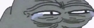 😂 Pepe the Frog Meme, Pepe, Rana, Cultura de Internet, Triste, Llorando whatsapp sticker