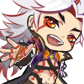 Genshime by @Frazz0 telegram stickers