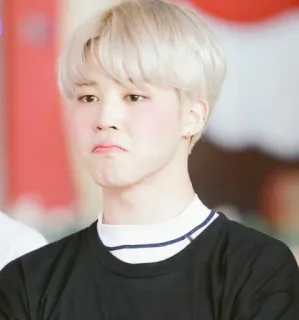 ☹️ Jimin kpop, ca sĩ, thần tượng, Jimin, BTS telegram sticker