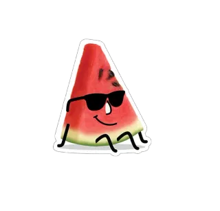 watermelon whatsapp stickers