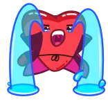 😭 płacz, smutny, łzy, emoji telegram sticker