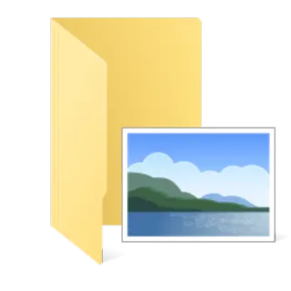💾 carpeta, ordenador, imagen, icono telegram sticker