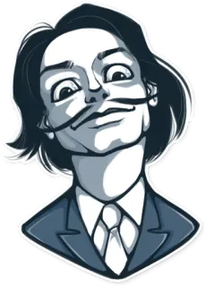 Geniuses of the past telegram stickers
