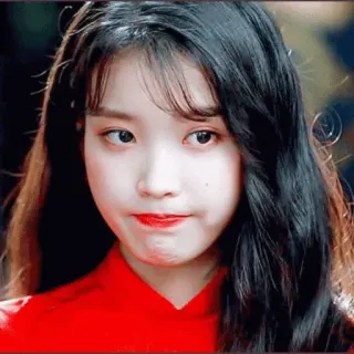 😬 IU ไอยู, เกาหลี, นักร้อง, นักแสดง, คนดัง, K-Pop telegram sticker