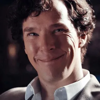 😊 Sherlock Holmes Sherlock sherlock, benedict cumberbatch, detective, bbc, tv show telegram sticker