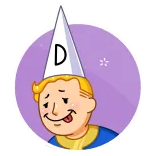 🤪 D Burro, Sombrero, Fallout, Vault Boy, Videojuego, Pegatina telegram sticker