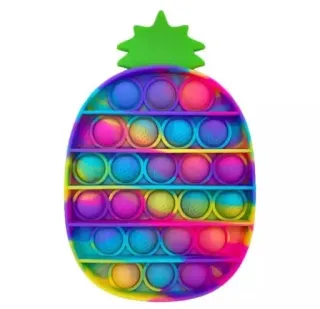 🌟 Pop It, 菠萝, 指尖玩具, 彩色, 玩具, 缓解压力 telegram sticker