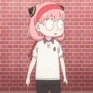 🌸 Anya Forger Spy x Family Anime, Manga, Cartoon, Personage, Meisje, Spy x Family, Anya Forger telegram sticker