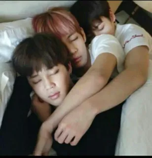 😴 ngủ, ôm, bạn bè, người, tình cảm telegram sticker