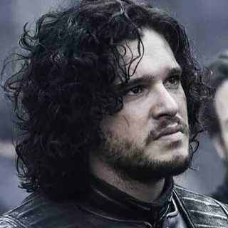🤨 Jon Snow Game of Thrones Jon Snow, Game of Thrones, Ritratto, Attore, Serie TV, Fantasy telegram sticker