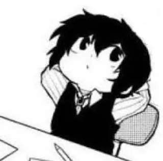 🍃 anime, manga, character, drawing, portrait telegram sticker