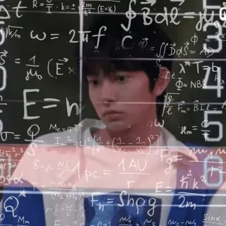 🤓 mathématiques, physique, équations, science, éducation telegram sticker