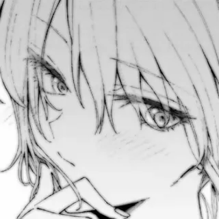 📂 Anime, Manga, Potret, Close-up, Karakter, Ilustrasi telegram sticker